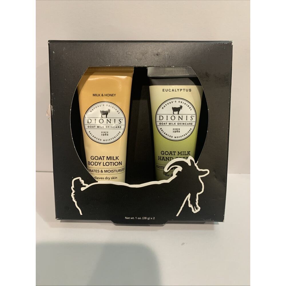 Dionis GOAT Milk Body Lotion Milk & Honey, Eucalyptus